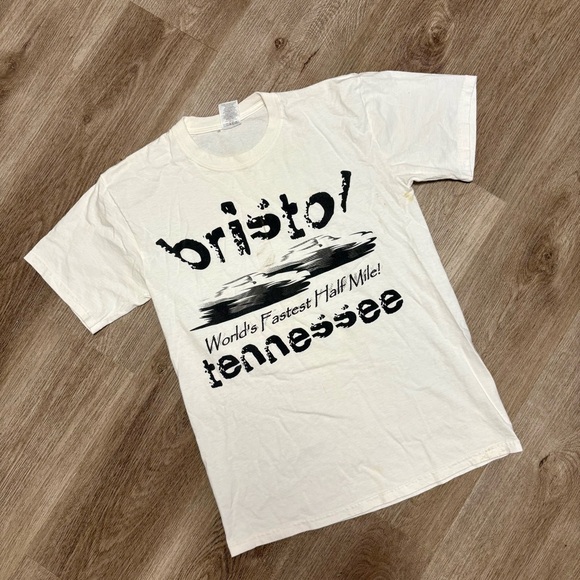 Jerzees Other - Vintage Bristol Fastest Half Mile Nascar Tee